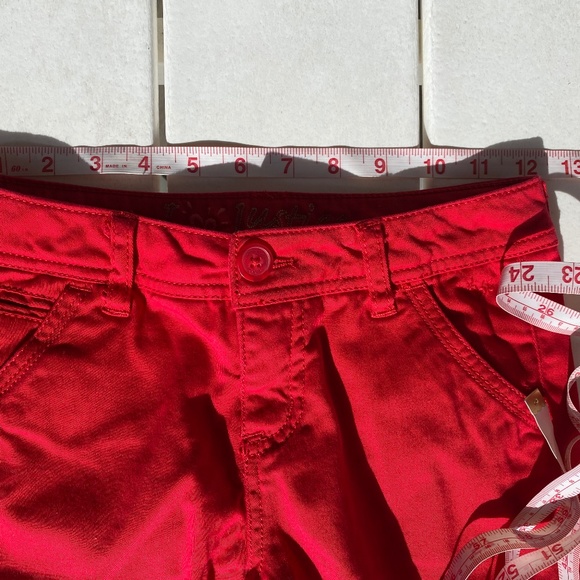 Justice Bermuda chino shorts Red 10R - Picture 7 of 12